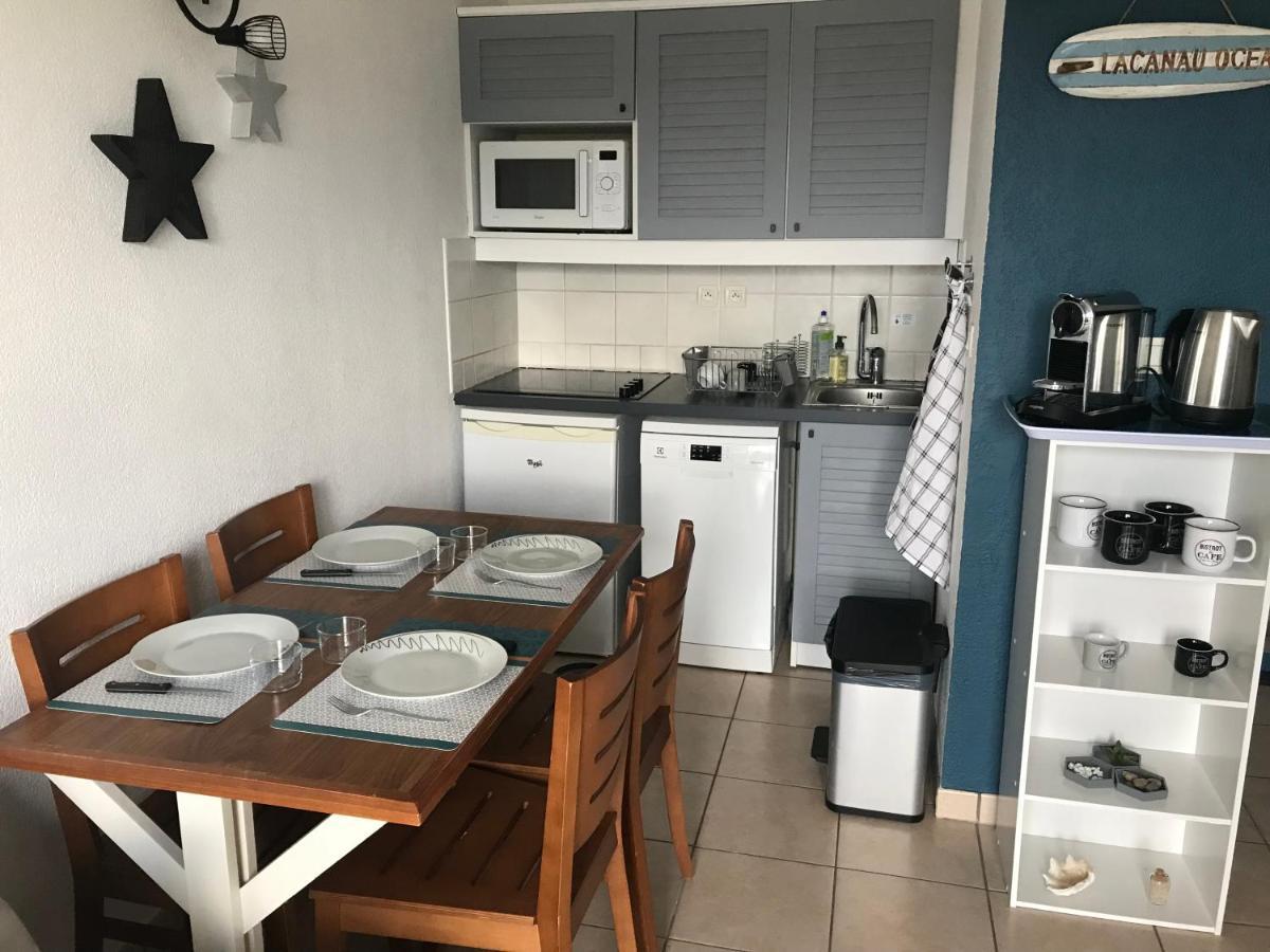 Cosy T2 Front De Mer Piscine Parking Terrasse 拉卡诺 外观 照片